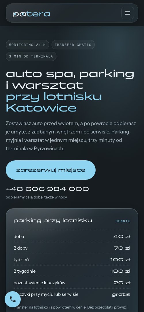 Na telefonie numer zszedł z paska na pływającą słuchawkę. Przy usłudze, do której się dzwoni, to najważniejszy przycisk i nie może chować się w menu.